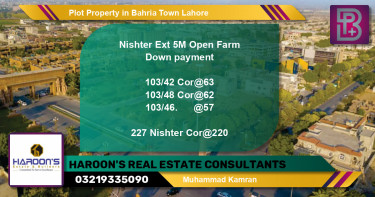Residential Plot for Sale in Bahria Town, Lahore - (BP-61760)