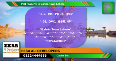 Residential Plot for Sale in Bahria Town, Lahore - (BP-61765)