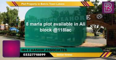 Residential Plot for Sale in Bahria Town, Lahore - (BP-61838)