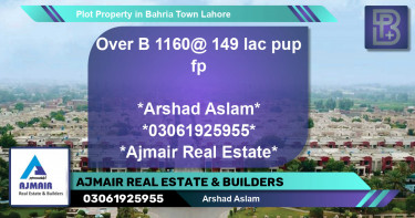 Residential Plot for Sale in Bahria Town, Lahore - (BP-61875)
