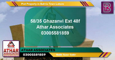 Residential Plot for Sale in Bahria Town, Lahore - (BP-61917)