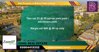 Residential Plot for Sale in Bahria Town, Lahore - (BP-61948)