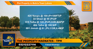 Residential Plot for Sale in Bahria Town, Lahore - (BP-61951)