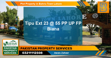 Residential Plot for Sale in Bahria Town, Lahore - (BP-61963)