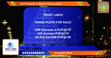 Residential Plot for Sale in Bahria Town, Lahore - (BP-61967)