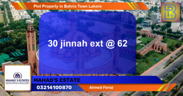 Residential Plot for Sale in Bahria Town, Lahore - (BP-61995)