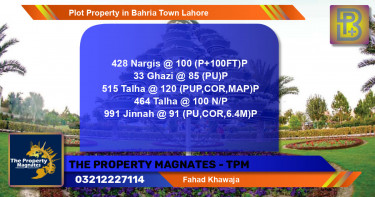 Residential Plot for Sale in Bahria Town, Lahore - (BP-62009)
