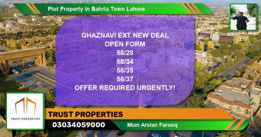 Residential Plot for Sale in Bahria Town, Lahore - (BP-62025)