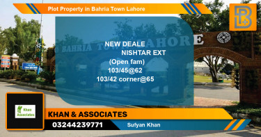 Residential Plot for Sale in Bahria Town, Lahore - (BP-62032)