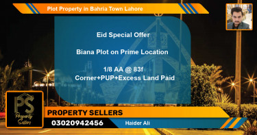 Residential Plot for Sale in Bahria Town, Lahore - (BP-62038)