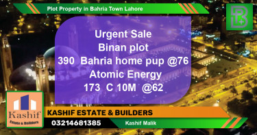Residential Plot for Sale in Bahria Town, Lahore - (BP-62042)