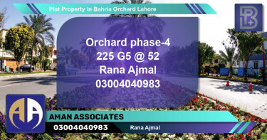 Residential Plot for Sale in Bahria Orchard, Lahore - (BP-62173)