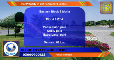 Residential Plot for Sale in Bahria Orchard, Lahore - (BP-62181)