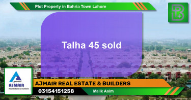 Residential Plot for Sale in Bahria Town, Lahore - (BP-62205)