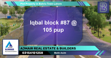 Residential Plot for Sale in Bahria Town, Lahore - (BP-62206)