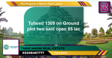 Residential Plot for Sale in Bahria Town, Lahore - (BP-62218)