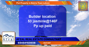 Residential Plot for Sale in Bahria Town, Lahore - (BP-62219)