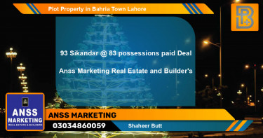 Residential Plot for Sale in Bahria Town, Lahore - (BP-62245)