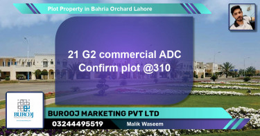 Commercial Plot for Sale in Bahria Orchard, Lahore - (BP-62318)