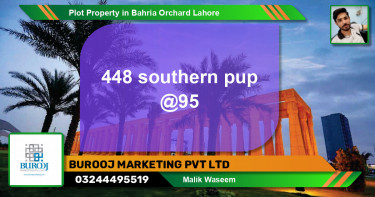 Residential Plot for Sale in Bahria Orchard, Lahore - (BP-62372)