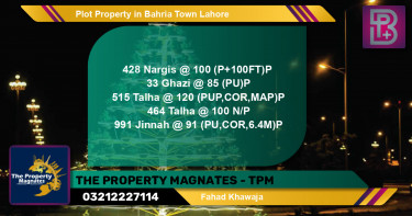 Residential Plot for Sale in Bahria Town, Lahore - (BP-62436)