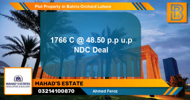 Residential Plot for Sale in Bahria Orchard, Lahore - (BP-62442)