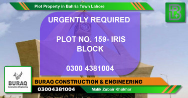Residential Plot for Sale in Bahria Town, Lahore - (BP-62447)