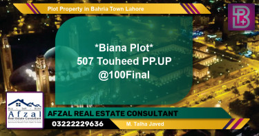 Residential Plot for Sale in Bahria Town, Lahore - (BP-62459)