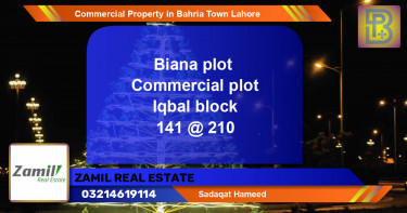 Commercial Property for Sale in Bahria Town, Lahore - (BP-62562)
