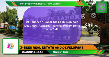 Residential Plot for Sale in Bahria Town, Lahore - (BP-62572)