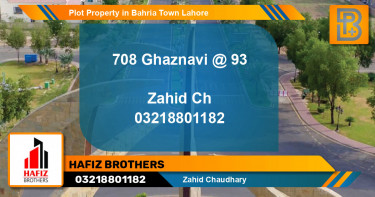 Residential Plot for Sale in Bahria Town, Lahore - (BP-62683)