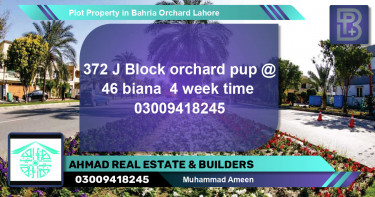 Residential Plot for Sale in Bahria Orchard, Lahore - (BP-62717)