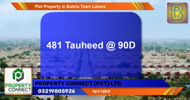 Residential Plot for Sale in Bahria Town, Lahore - (BP-62720)