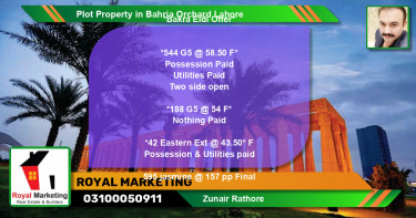 Residential Plot for Sale in Bahria Orchard, Lahore - (BP-62938)