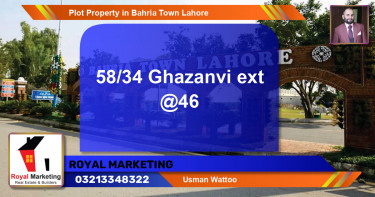 Residential Plot for Sale in Bahria Town, Lahore - (BP-62963)