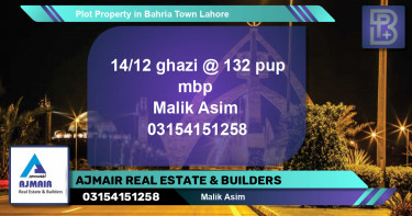 Residential Plot for Sale in Bahria Town, Lahore - (BP-62966)