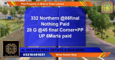Residential Plot for Sale in Bahria Town, Lahore - (BP-63001)