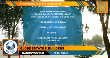 Residential Plot for Sale in Bahria Town, Lahore - (BP-63043)