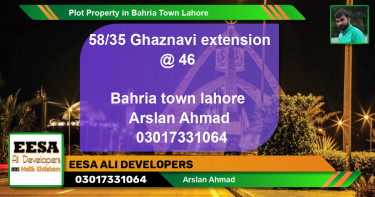 Residential Plot for Sale in Bahria Town, Lahore - (BP-63074)