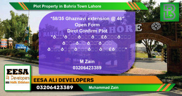 Residential Plot for Sale in Bahria Town, Lahore - (BP-63079)