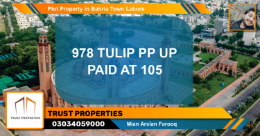 Residential Plot for Sale in Bahria Town, Lahore - (BP-63088)