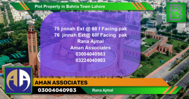 Residential Plot for Sale in Bahria Town, Lahore - (BP-63163)