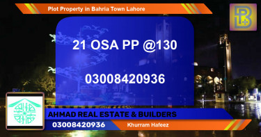 Residential Plot for Sale in Bahria Town, Lahore - (BP-63232)