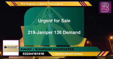 Residential Plot for Sale in Bahria Town, Lahore - (BP-63305)