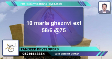 Residential Plot for Sale in Bahria Town, Lahore - (BP-63486)