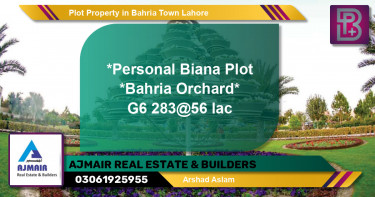 Residential Plot for Sale in Bahria Town, Lahore - (BP-63643)