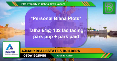 Residential Plot for Sale in Bahria Town, Lahore - (BP-63646)