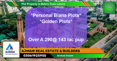 Residential Plot for Sale in Bahria Town, Lahore - (BP-63649)