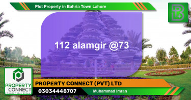 Residential Plot for Sale in Bahria Town, Lahore - (BP-63839)