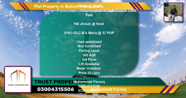 Residential Plot for Sale in Bahria Town, Lahore - (BP-63840)